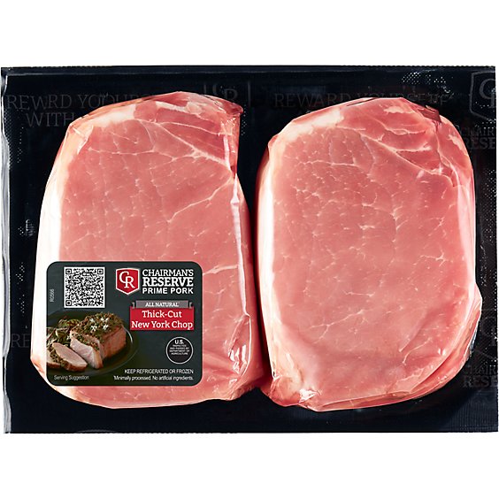 Chairmans Reserve Ny Style Thick Pork Chops - LB