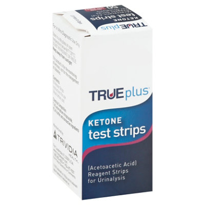 True Plus Ketone Strips 50 Cou - EA - Image 1