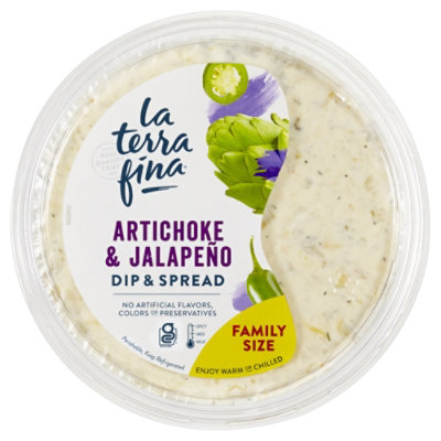 La Terra Fina Artichoke And Jalapeno Dip And Spread - 16 Oz - Image 1
