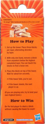 Hasbro Gaming Mini Jenga Game - Each - Image 3