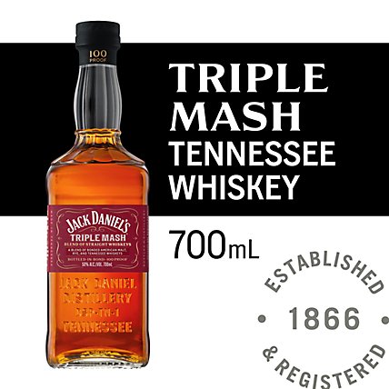 Jack Daniels Triple Mash Tennessee Whiskey - 700 ML - Image 2