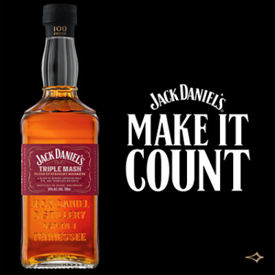 Jack Daniels Tripple Mash Tennessee Whiskey 100 Proof - 700 Ml (limited quantities may be available in store) - Image 5