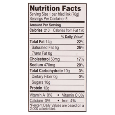 Premio Chinese Brand Link Sausage - 16 OZ - Image 3