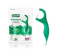 Gum Professional Clean Flosser - 150 CT