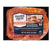 Prairie Fresh Signature Boneless Pork Shoulder Roast With Honet Sriracha - 40 Oz