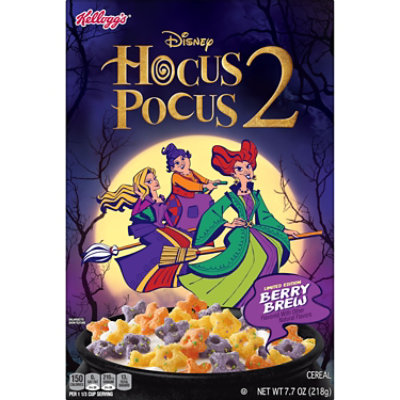 Kellogg's Disney Hocus Pocus 2 Limited Edition Breakfast Berry Brew Cereal - Image 2