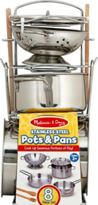 Melissa & Doug Pots & Pans Set - EA - Image 2