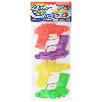 Jaru Splash Fun Squirters - 4 Count - Image 1