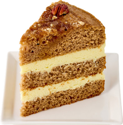 Caramel Butter Pecan Cake Slice - Each - Image 1