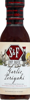 Schlotterbeck & Foss Garlic Teriyaki Sauce - 12 Fl. Oz. - Image 2