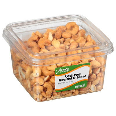 Ava's Roasted Salted Cashews Family Tub - 18 Oz - Image 1