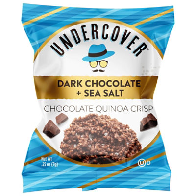 Undercover Dark Chocolate Quinoa Crisp - 0.25 Oz - Image 3