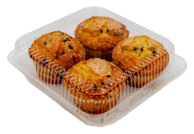 Chocolate Chip Muffins 4 Count - EA - Image 1
