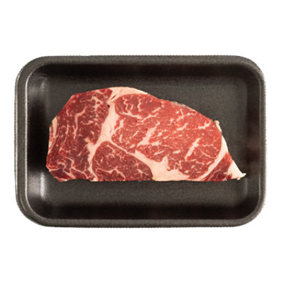 Certified Angus Beef Prime Ribeye Steak Boneless Dry Aged - 1 Lb - Image 1