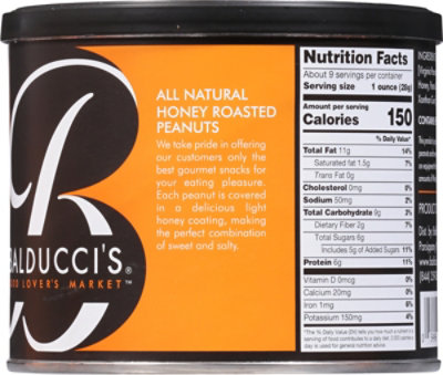 Bal Peanuts Honey Rstd Tin - 9 OZ - Image 6