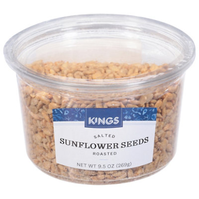 King’s Gourmet Foods Salted Sunflower Seeds - 9.5 Oz - Image 3