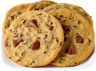 Triple Chocolate Kiss Cookies 5 Count - Each - Image 1