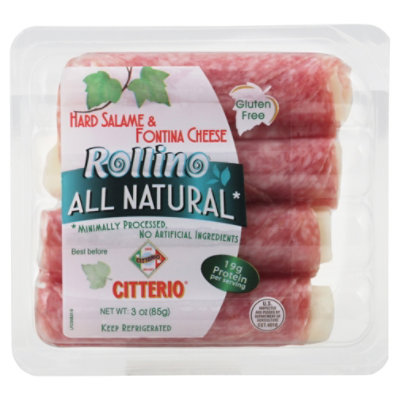 Citterio Hard Salame Rollino - 3 OZ - Image 3