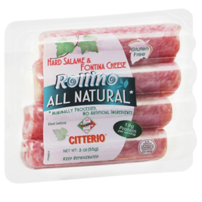 Citterio Hard Salame Rollino - 3 OZ - Image 1