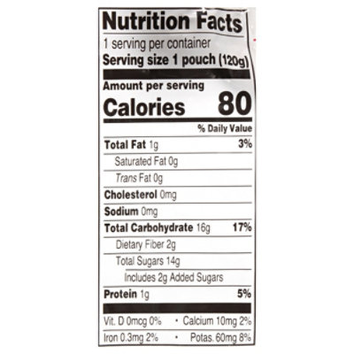 Earth Best Pouch Pch Og2 Aple Pch Oat - 4.2 OZ - Image 4