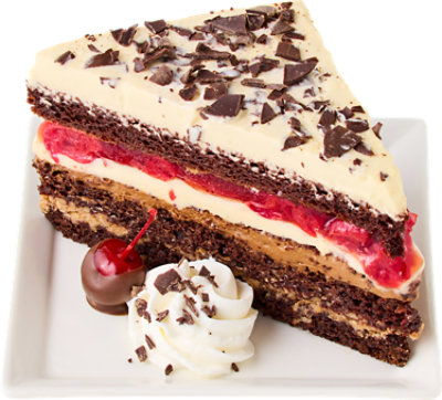 Slice Black Forest Cake - Each - Image 1