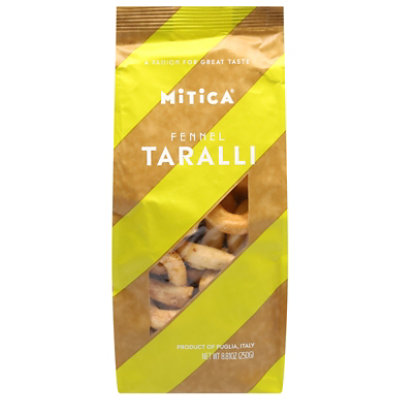 Mitica Taralli Fennel - 8.8 Oz - Image 1