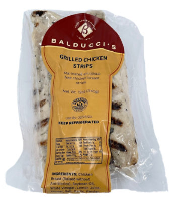 Bal Grilled Chicken Strips - 12 OZ - Image 1