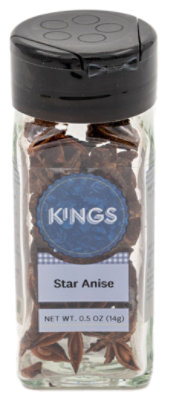 King’s Gourmet Foods Anise Star Seasonings - 5 Oz - Image 1