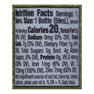 Remedy Shot Energize Me Shot Juice - 2 Fl. Oz. - Image 4