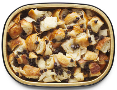 ReadyMeals Chocolate Chip Croissant Bread Pudding - Each - Image 1