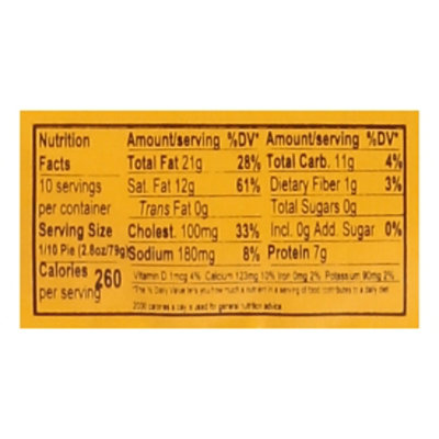 Bal Quiche Broccoli Cheddar Lg - 28 OZ - Image 4