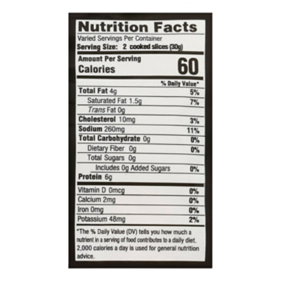 North Country Smokehouse Organic Applewood Smoked Sugar-free Bacon - 8 Oz - Image 3
