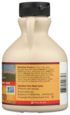 Brown Family Syrup - 16 Fl. Oz. - Image 3