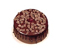 Chocolate Chunky Fudge Ganache Cake 6 Inch - 28 OZ