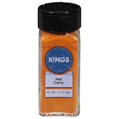 King’s Gourmet Foods Curry Hot - 1.9 Oz - Image 1