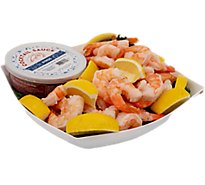 Cooked Shrimp Platter  26-30 Ct 100 Pc Lb - EA