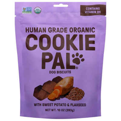 Cookie Pal Sweet Potato Flaxseed Dog Treat - 10 Oz - Image 2