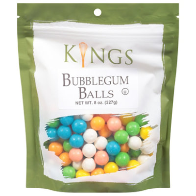 Kings Gourmet Bubblegum Balls - 8 OZ - Image 1
