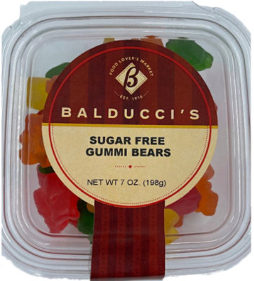 Balducci's Sugar-Free Gummy Bears - 7 Oz
