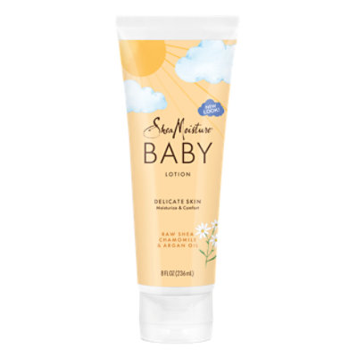 SheaMoisture Raw Shea Chamomile And Argan Oil Baby Oil Rub - 8 Oz - Image 1