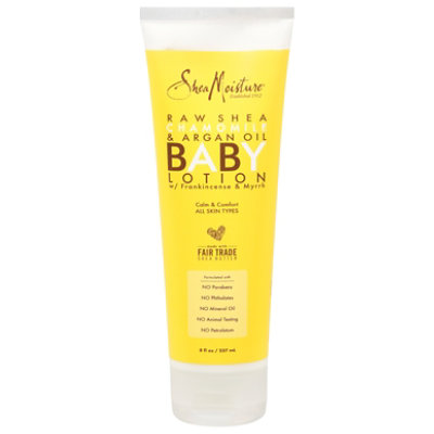 SheaMoisture Raw Shea Chamomile And Argan Oil Baby Oil Rub - 8 Oz - Image 1