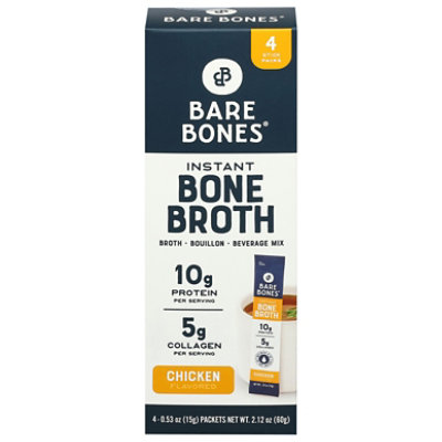 Bare Bones Instant Chicken Bone Broth - 2.24 Oz - Image 3