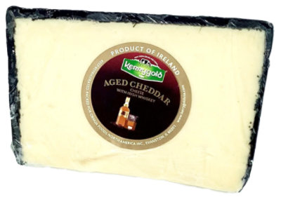 Kerrygold Aged W/whiskey Cheddar Cheese - Image 1