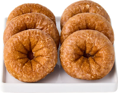 Pumpkin Cake Donuts - 6 CT - Image 1