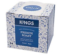 Kings Org French Rst Whole Bean - 10 OZ