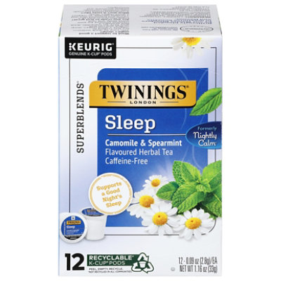 Twinings of London Bedtime Blend Kcups - 1.16 Oz