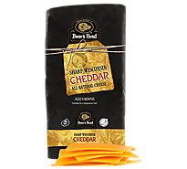 Boar's Head Black Wax Cheddar Cheese Fs - 0.50 Lb