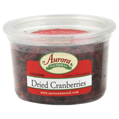 Aurora Dried Cranberries - 9.5 OZ - Image 1