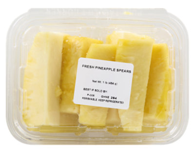 Pineapple Spears - 1 Lb - Image 1