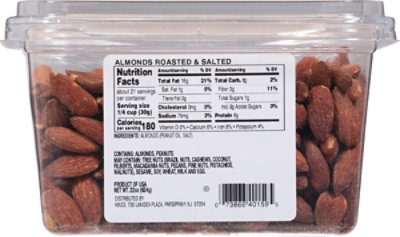 King’s Gourmet Foods Roasted Salted Almonds - 22 Oz - Image 6
